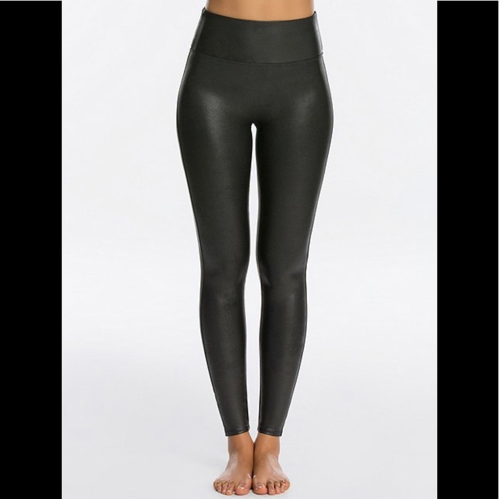 Spanx Faux Leather Leggings